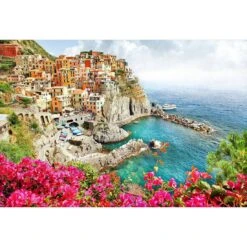 Cinque Terre In Italy Canvas Art