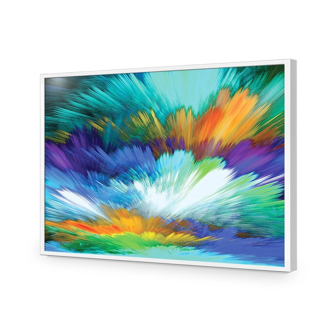 Cloud Explosion, Blue Acrylic Print Art Cloud Explosion, Blue Acrylic Print Art -WALL ART DESGIN SALE cloud explosion blue acrylic print art without border white frame 45x30cm 875409