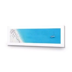 Coastal Heaven From High (Long) 10 Coastal Heaven From High (Long) -WALL ART DESGIN SALE coastal heaven from high long acrylic glass with border no frame 90x30cm 984228