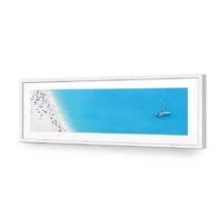 Coastal Heaven From High (Long) 12 Coastal Heaven From High (Long) -WALL ART DESGIN SALE coastal heaven from high long acrylic glass with border white frame 90x30cm 982733