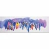 Community Abstract Watercolour Canvas Art 2 Community Abstract Watercolour Canvas Art -WALL ART DESGIN SALE community abstract watercolour canvas art 60x20cm no frame 610917