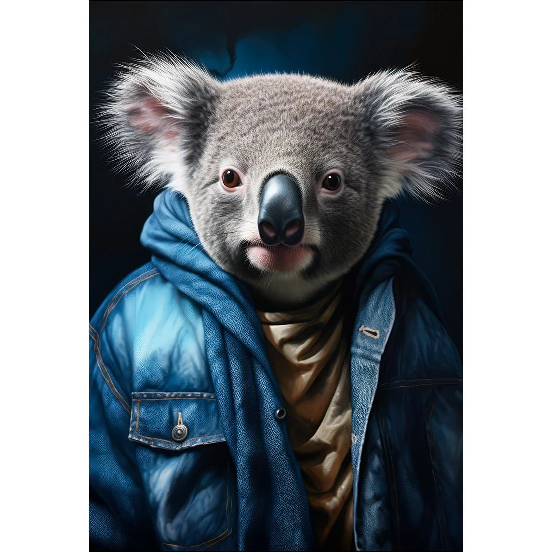 Cool Aussie Animals - Art Set of Four Cool Aussie Animals - Art Set Of Four -WALL ART DESGIN SALE cool aussie animals art set of four canvas stretched canvas 45x30cm 851711