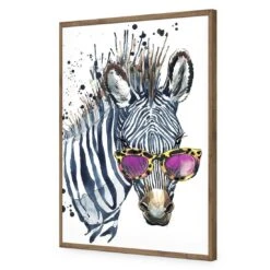 Cool Zebra Acrylic Print Art 11 Cool Zebra Acrylic Print Art -WALL ART DESGIN SALE cool zebra acrylic glass art without border natural frame 45x30cm 524926