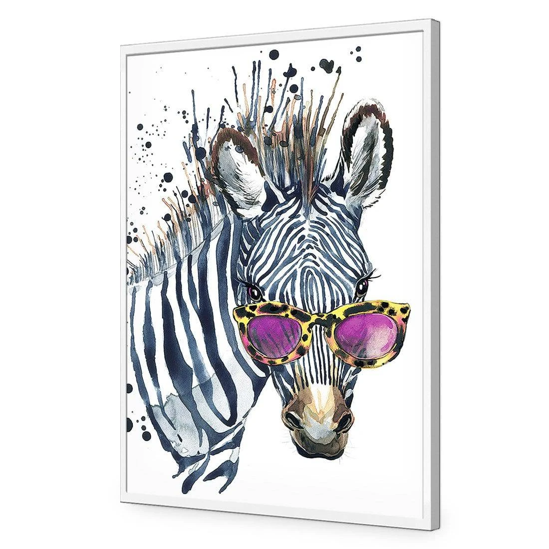 Cool Zebra Acrylic Print Art Cool Zebra Acrylic Print Art -WALL ART DESGIN SALE cool zebra acrylic glass art without border white frame 45x30cm 488095