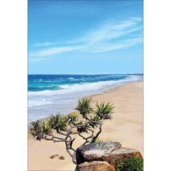 Coolum Beach, Rectangle Canvas Art