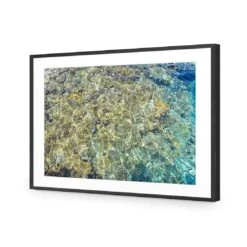 Coral Shallows 10 Coral Shallows -WALL ART DESGIN SALE coral shallows acrylic glass with border black frame 45x30cm 641635