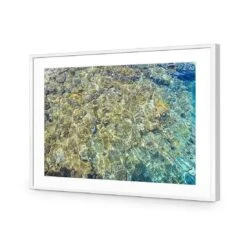 Coral Shallows 11 Coral Shallows -WALL ART DESGIN SALE coral shallows acrylic glass with border white frame 45x30cm 357765
