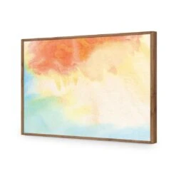 Cotton Candy -WALL ART DESGIN SALE cotton candy acrylic glass no border natural frame 45x30cm 893255