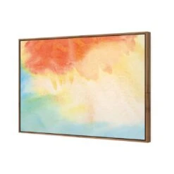 Cotton Candy -WALL ART DESGIN SALE cotton candy canvas natural floating frame 45x30cm 480485