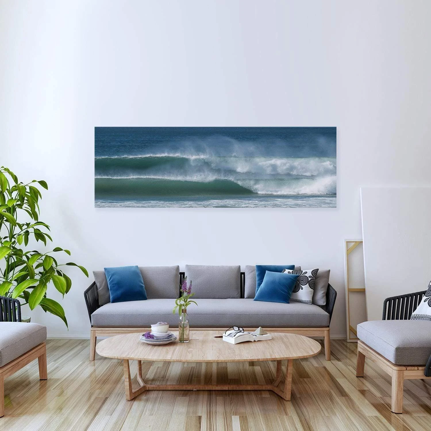 Crashing Wave Spray Crashing Wave Spray -WALL ART DESGIN SALE crashing wave spray canvas stretched canvas 60x20cm 986738