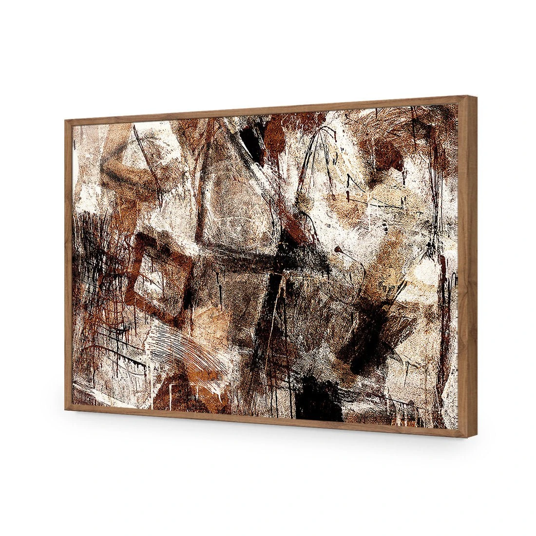 Craze of Brown Craze Of Brown -WALL ART DESGIN SALE craze of brown acrylic glass no border natural frame 45x30cm 956591