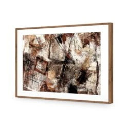 Craze Of Brown 13 Craze Of Brown -WALL ART DESGIN SALE craze of brown acrylic glass with border natural frame 45x30cm 733032