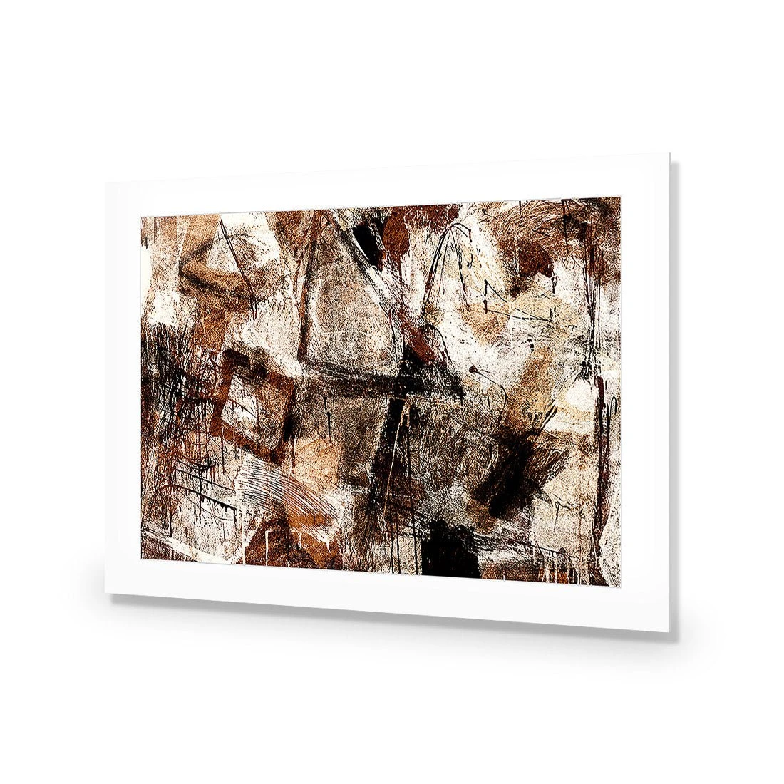 Craze of Brown Craze Of Brown -WALL ART DESGIN SALE craze of brown acrylic glass with border no frame 45x30cm 184881