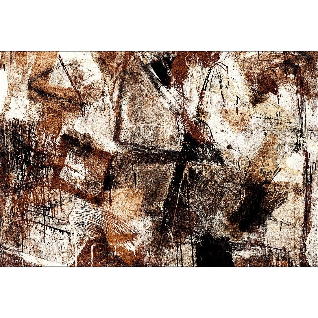 Craze of Brown Craze Of Brown -WALL ART DESGIN SALE craze of brown canvas stretched canvas 45x30cm 190079