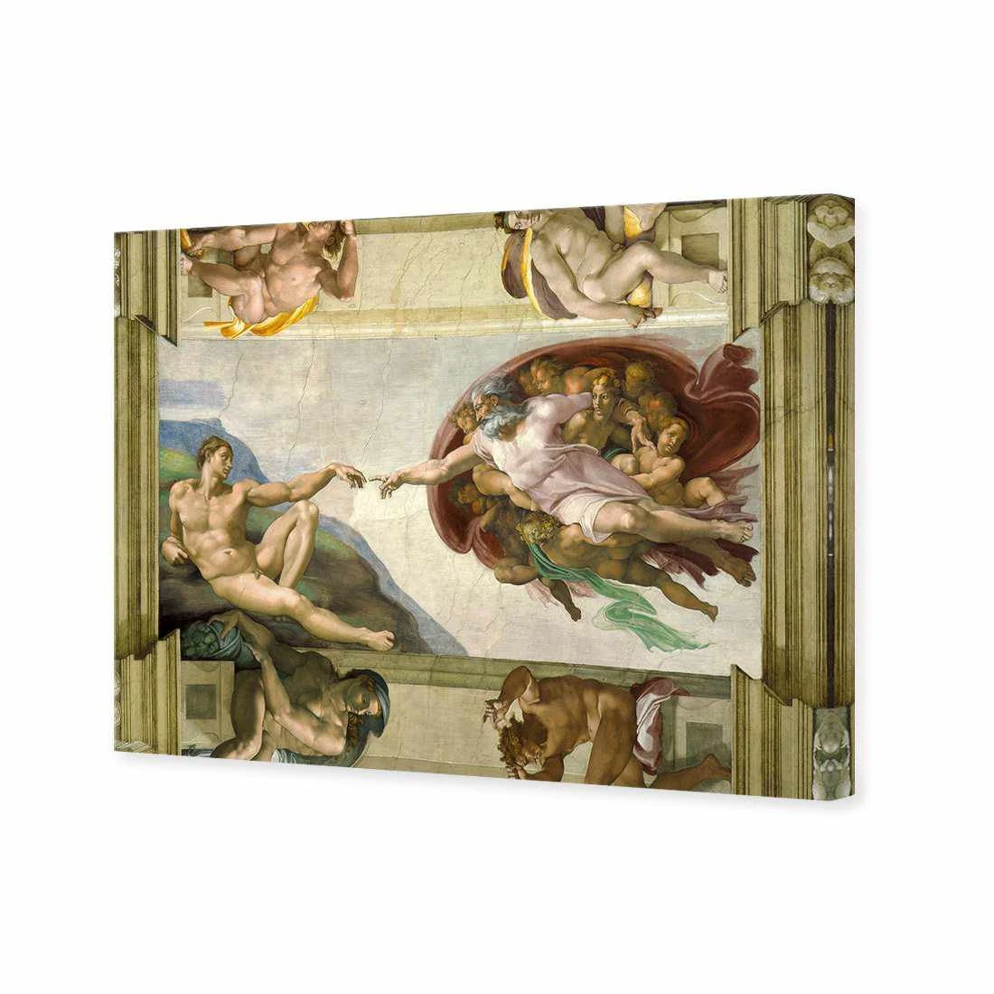 Creation Of Adam by Michelangelo Canvas Art Creation Of Adam By Michelangelo Canvas Art -WALL ART DESGIN SALE creation of adam by michelangelo canvas art 45x30cm no frame 864631