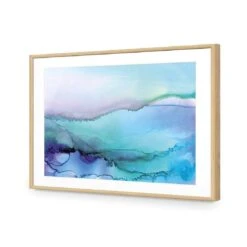 Cruising -WALL ART DESGIN SALE cruising acrylic glass with border oak frame 45x30cm 869954