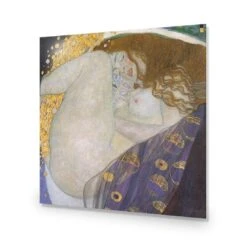 Danae By Gustav Klimt -WALL ART DESGIN SALE danae by gustav klimt acrylic glass no border no frame 37x37cm 362328