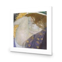 Danae By Gustav Klimt -WALL ART DESGIN SALE danae by gustav klimt acrylic glass with border no frame 37x37cm 612175