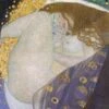 Danae By Gustav Klimt -WALL ART DESGIN SALE danae by gustav klimt canvas stretched canvas 37x37cm 165567