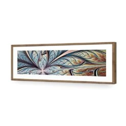 Decadent (long) 14 Decadent (long) -WALL ART DESGIN SALE decadent long acrylic glass with border natural frame 90x30cm 267227