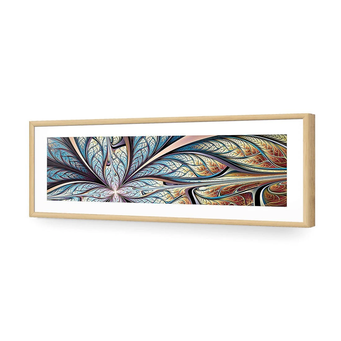 Decadent (long) Decadent (long) -WALL ART DESGIN SALE decadent long acrylic glass with border oak frame 90x30cm 773047