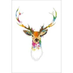 Deer Delight Canvas Art