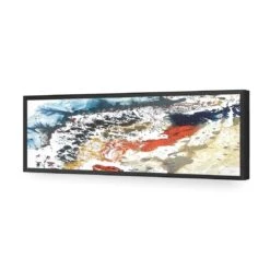 Depths Of Knowledge (long) -WALL ART DESGIN SALE depths of knowledge long acrylic glass no border black frame 90x30cm 587630