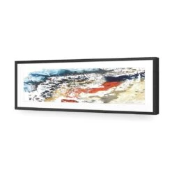 Depths Of Knowledge (long) -WALL ART DESGIN SALE depths of knowledge long acrylic glass with border black frame 90x30cm 276022