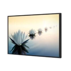 Distant Reflection Canvas Art -WALL ART DESGIN SALE distant reflection canvas art 45x30cm black frame 862608
