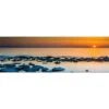 Distant Sunset Canvas Art -WALL ART DESGIN SALE distant sunset canvas art 60x20cm no frame 849938