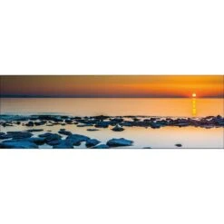 Distant Sunset Canvas Art