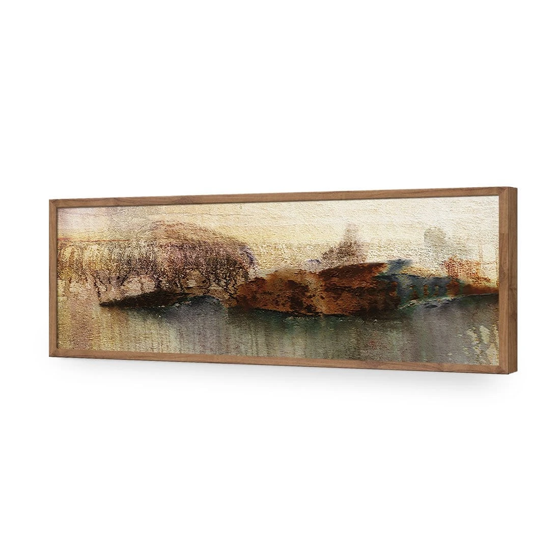 Distressed Wall (long) Distressed Wall (long) -WALL ART DESGIN SALE distressed wall long acrylic glass no border natural frame 90x30cm 930380