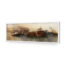Distressed Wall (long) 16 Distressed Wall (long) -WALL ART DESGIN SALE distressed wall long acrylic glass no border white frame 90x30cm 692450
