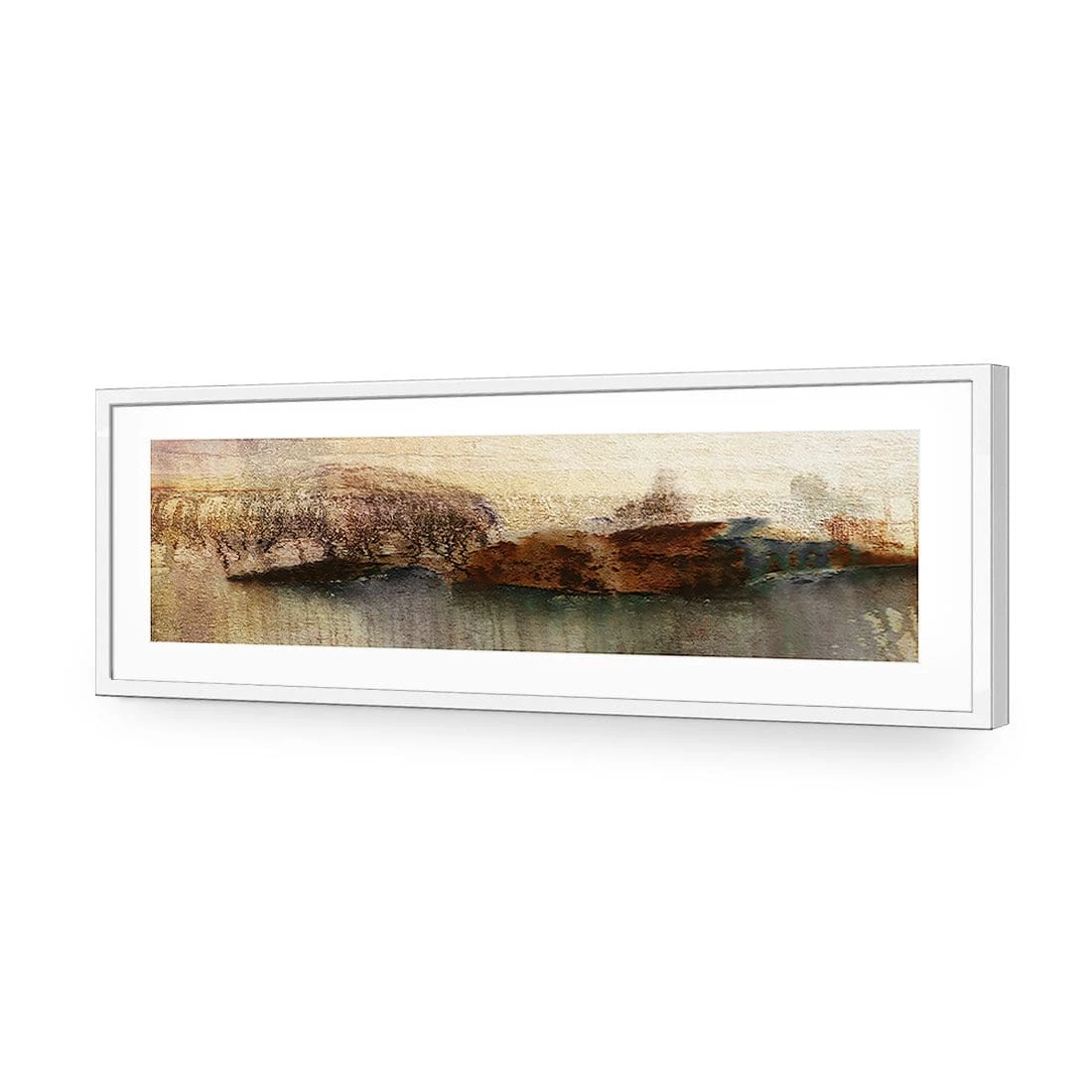 Distressed Wall (long) Distressed Wall (long) -WALL ART DESGIN SALE distressed wall long acrylic glass with border white frame 90x30cm 442533