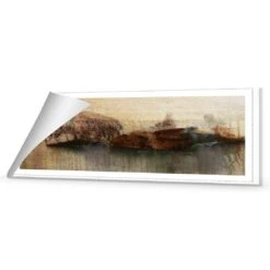 Distressed Wall (long) 8 Distressed Wall (long) -WALL ART DESGIN SALE distressed wall long canvas rolled canvas 60x20cm 866218