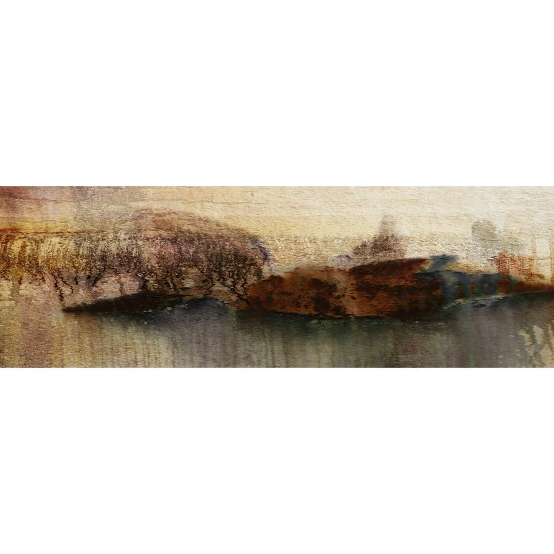 Distressed Wall (long) Distressed Wall (long) -WALL ART DESGIN SALE distressed wall long canvas stretched canvas 60x20cm 568097