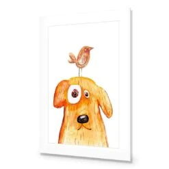 Doggy Days -WALL ART DESGIN SALE doggy days acrylic glass with border no frame 45x30cm 166811