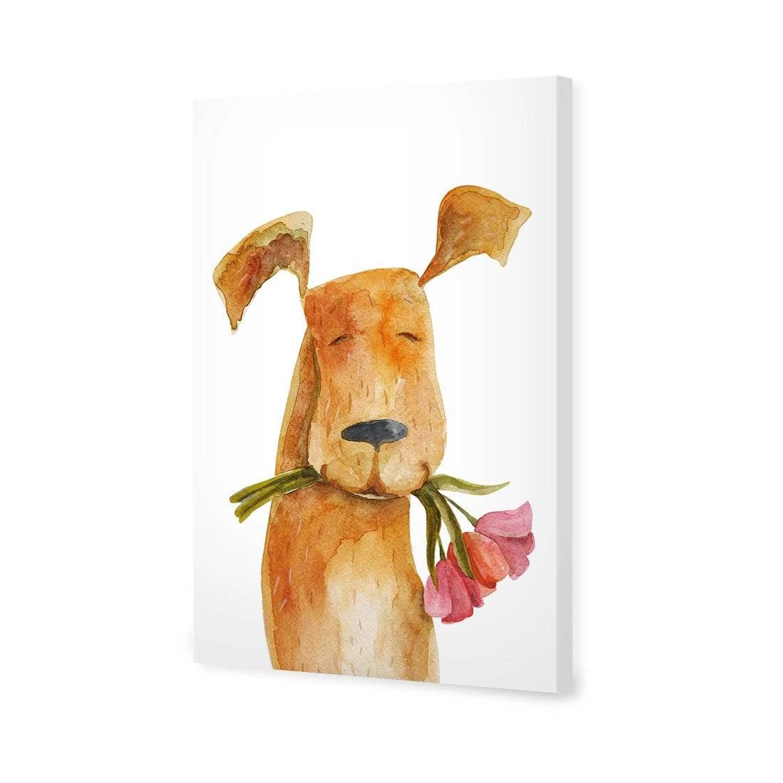 Doggy Valentine Canvas Art Doggy Valentine Canvas Art -WALL ART DESGIN SALE doggy valentine canvas art 45x30cm no frame 963731