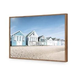 Dorset Beach Hut Lane 18 Dorset Beach Hut Lane -WALL ART DESGIN SALE dorset beach hut lane acrylic glass no border natural frame 45x30cm 735621