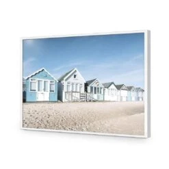 Dorset Beach Hut Lane 16 Dorset Beach Hut Lane -WALL ART DESGIN SALE dorset beach hut lane acrylic glass no border white frame 45x30cm 542919