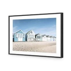 Dorset Beach Hut Lane 10 Dorset Beach Hut Lane -WALL ART DESGIN SALE dorset beach hut lane acrylic glass with border black frame 45x30cm 636785