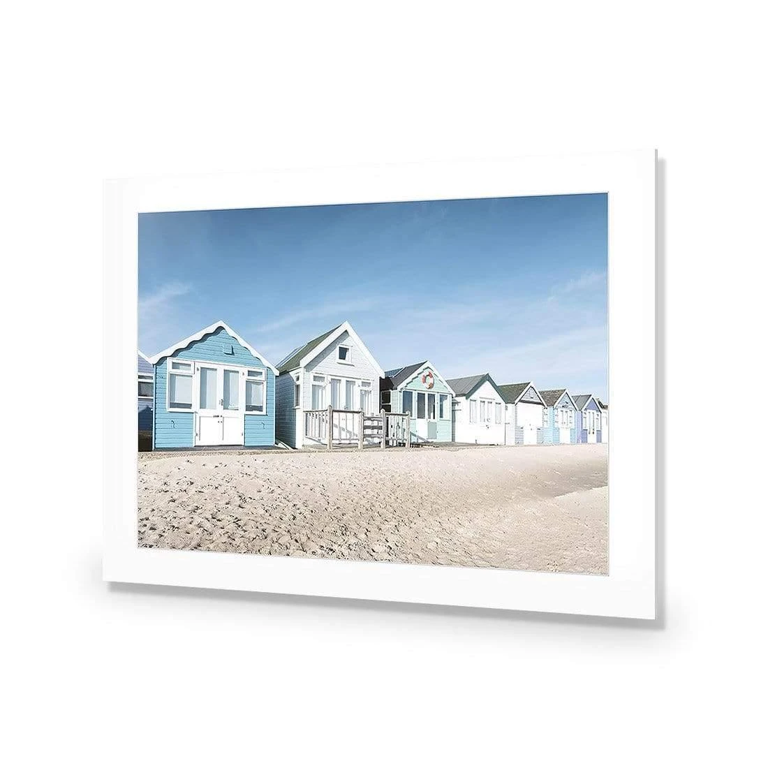 Dorset Beach Hut Lane Dorset Beach Hut Lane -WALL ART DESGIN SALE dorset beach hut lane acrylic glass with border no frame 45x30cm 167592