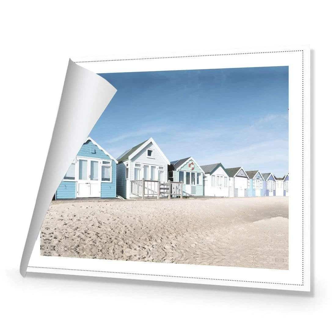 Dorset Beach Hut Lane Dorset Beach Hut Lane -WALL ART DESGIN SALE dorset beach hut lane canvas rolled canvas 45x30cm 957772