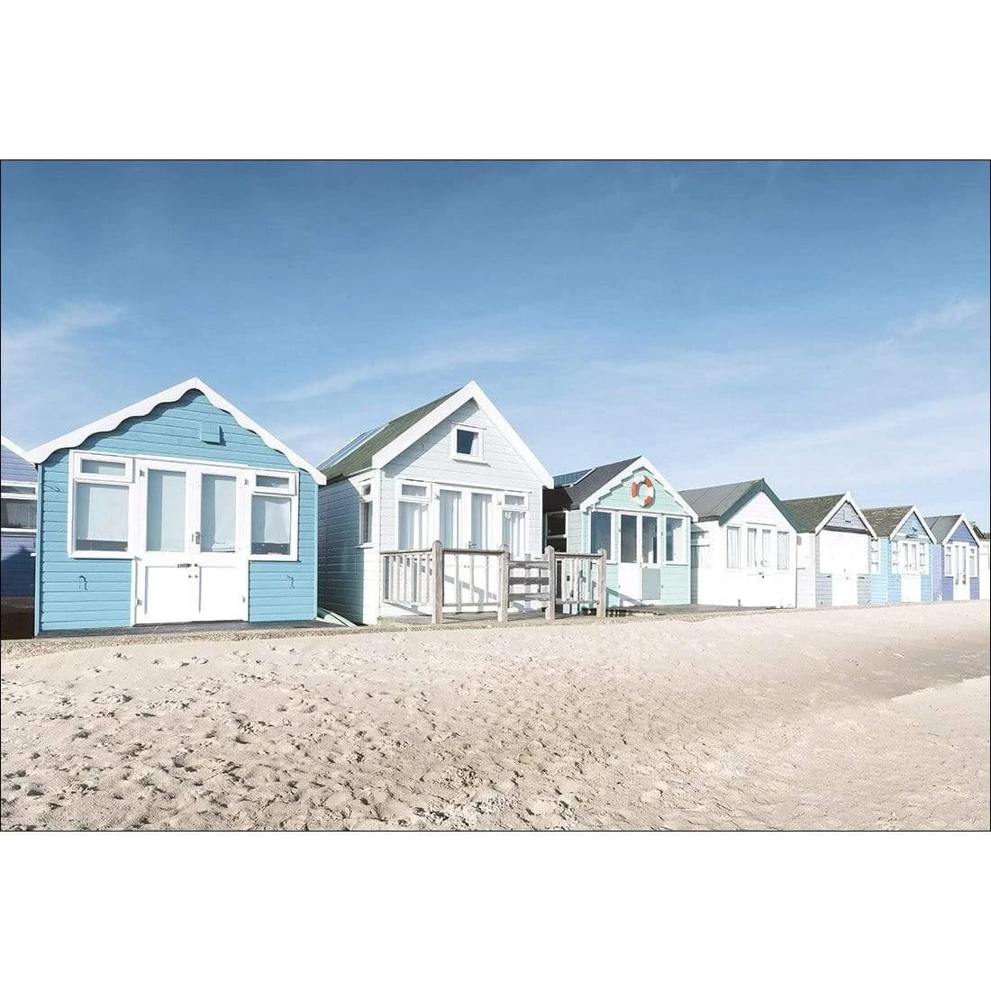Dorset Beach Hut Lane Dorset Beach Hut Lane -WALL ART DESGIN SALE dorset beach hut lane canvas stretched canvas 45x30cm 901987