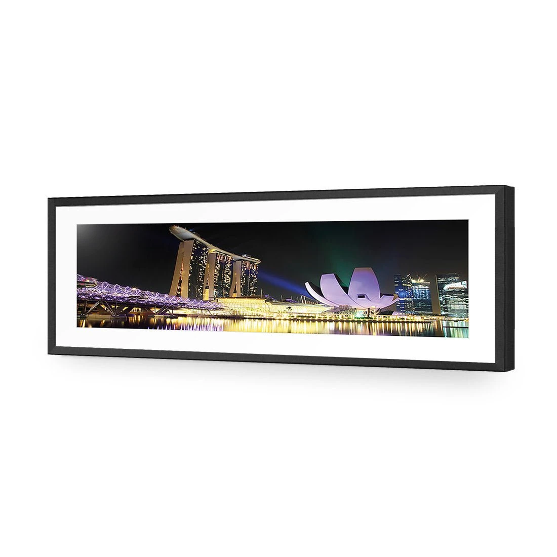 Double Helix Bridge Singapore (long) Double Helix Bridge Singapore (long) -WALL ART DESGIN SALE double helix bridge singapore long canvas stretched canvas 60x20cm 375656