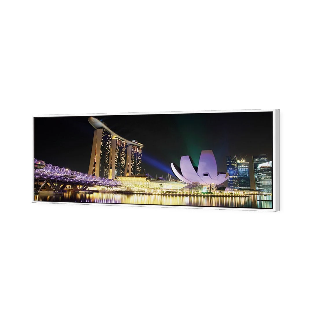 Double Helix Bridge Singapore (long) Double Helix Bridge Singapore (long) -WALL ART DESGIN SALE double helix bridge singapore long canvas stretched canvas 60x20cm 719371