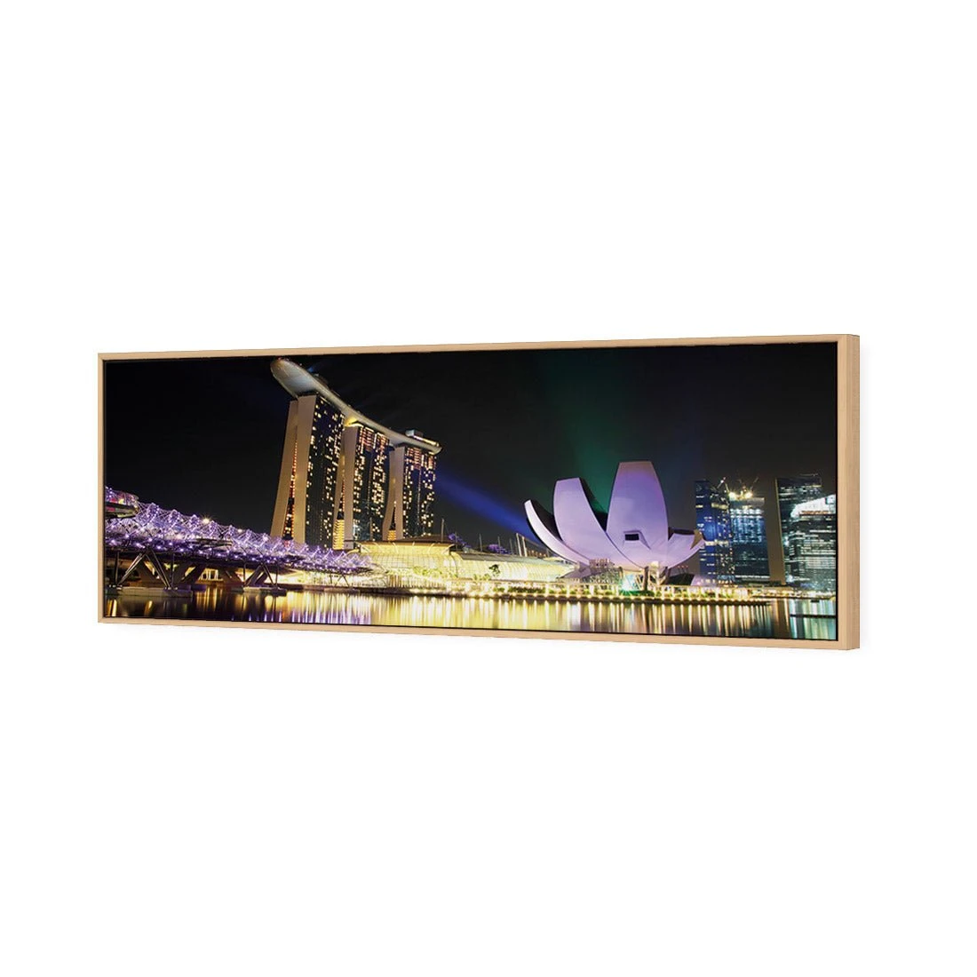 Double Helix Bridge Singapore (long) Double Helix Bridge Singapore (long) -WALL ART DESGIN SALE double helix bridge singapore long canvas stretched canvas 60x20cm 965114