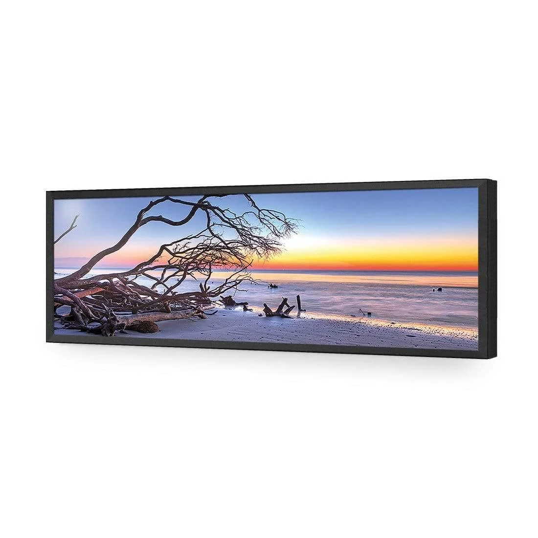 Driftwood Sunrise (Long) Driftwood Sunrise (Long) -WALL ART DESGIN SALE driftwood sunrise long canvas stretched canvas 60x20cm 281753