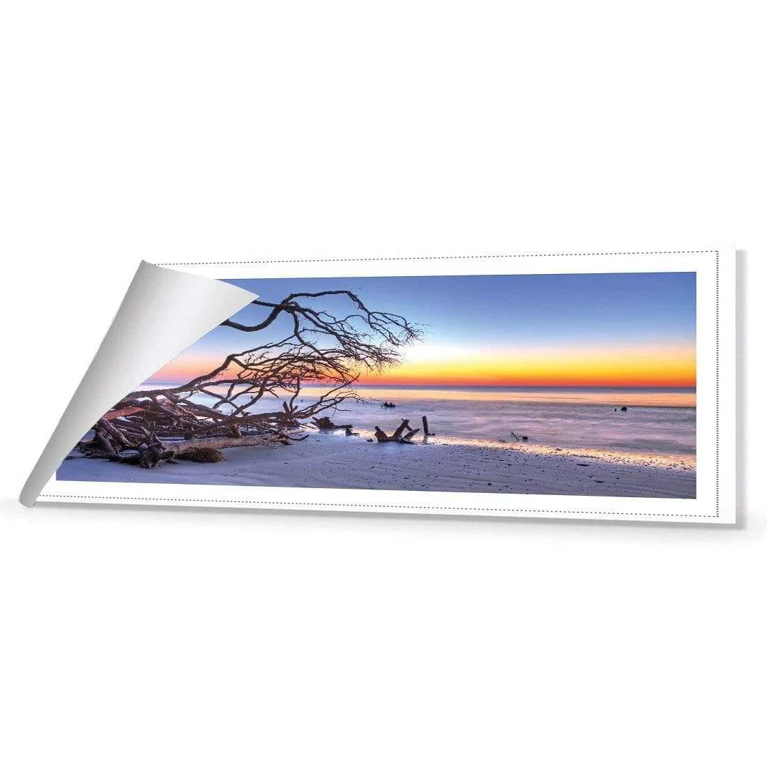 Driftwood Sunrise (Long) Driftwood Sunrise (Long) -WALL ART DESGIN SALE driftwood sunrise long canvas stretched canvas 60x20cm 610827