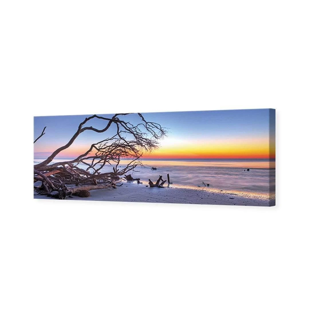 Driftwood Sunrise (Long) Driftwood Sunrise (Long) -WALL ART DESGIN SALE driftwood sunrise long canvas stretched canvas 60x20cm 761713